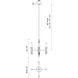 Torres 4 Light 19.25 inch Polished Nickel Chandelier Ceiling Light