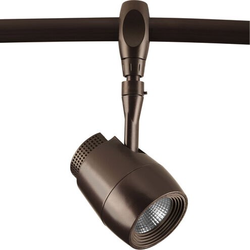 LED Flex Mesh 1 Light 120V Antique Bronze Track Head Ceiling Light in 2700K