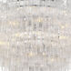 Addis 40 Light 62 inch Polished Chrome Chandelier Ceiling Light