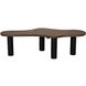 Schulz 65 X 30 inch Dark Walnut Coffee Table