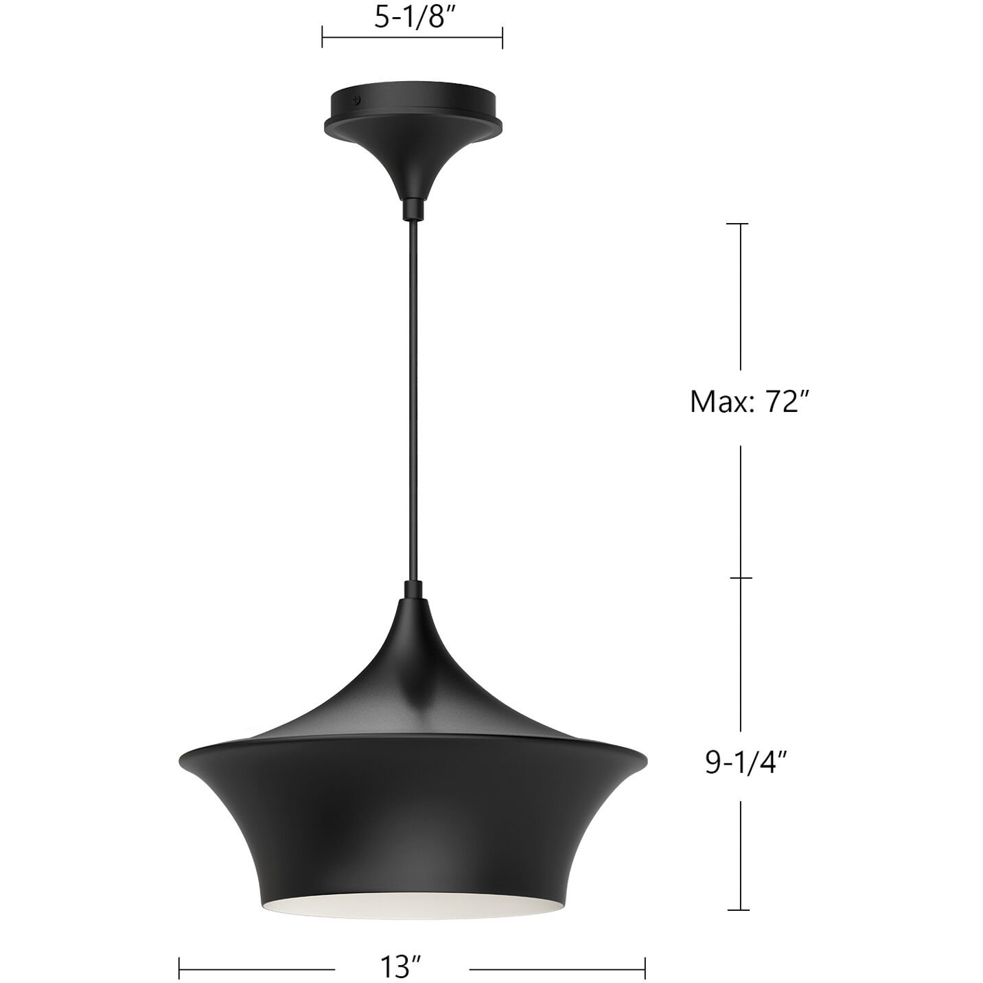 Alora Mood Emiko Pendant Ceiling Light in Brushed Gold