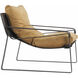 Connor Brown Club Chair in Tan