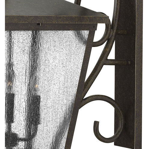 Heritage Trellis Outdoor Wall Mount Lantern in Regency Bronze, Non-LED, Extra Large