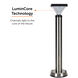 Luxor Black Pathway Light, Solar