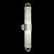 Bond Wall Sconce Wall Light in Silver, Bahama Sand Studio Glass
