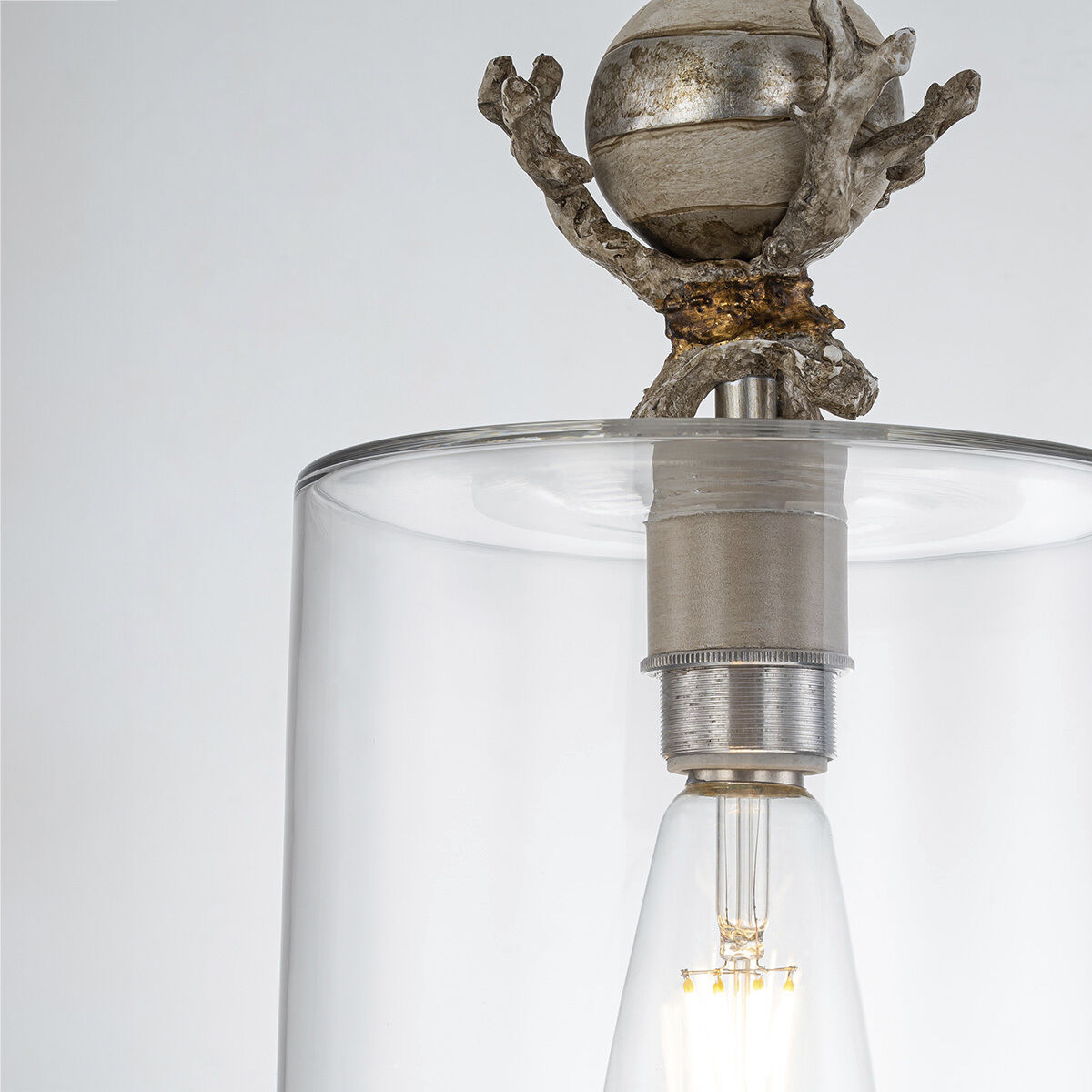 Trellis 1 Light 8 inch Cream Pendant Ceiling Light