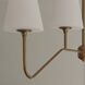Keenan 4 Light 48 inch Vibrant Gold Chandelier Ceiling Light