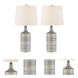 Felicia 23 inch 100 watt Striped Table Lamp Portable Light