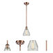 Ballston Conesus LED 6 inch Antique Copper Pendant Ceiling Light, Ballston