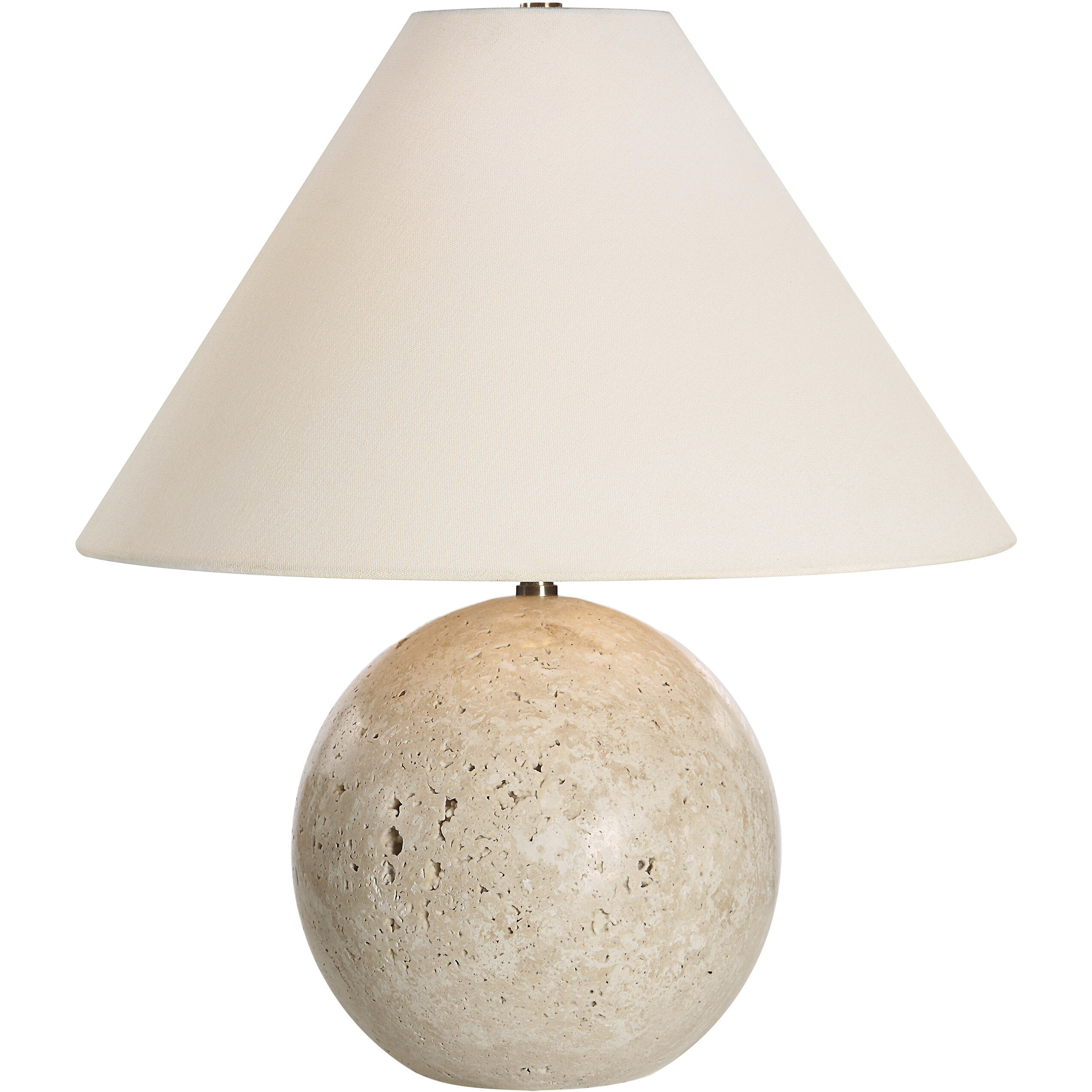 Assen 19 inch 8.5 watt Cream Table Lamp Portable Light