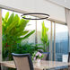Tania 24 inch Black Pendant/Chandelier Ceiling Light