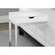Bethlehem 25 X 16 inch White Accent End Table or Snack Table