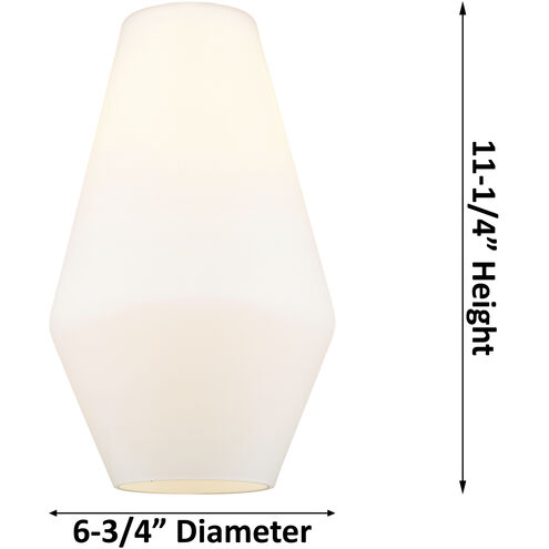 Cindyrella 1 Light 7 inch Antique Brass Semi-Flush Mount Ceiling Light