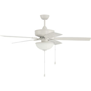 Pro Plus 211 52 inch White with Matte White Wet Rated ABS Blades Outdoor Contractor Fan