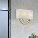 Stratton 2 Light 15 inch Soft Gold ADA ADA Sconce Wall Light