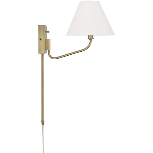 Chadwick Sconce Wall Light in Aged Brass