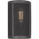Gereon 1 Light 8 inch Black Wall Bath Fixture Wall Light