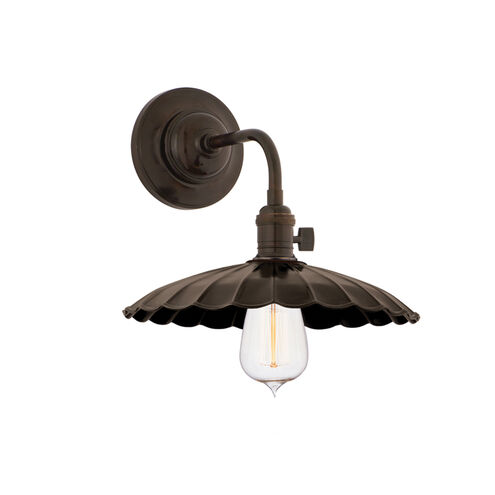 Heirloom 1 Light 10 inch Old Bronze Wall Sconce Wall Light in MS3
