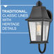 Heritage Kingston Outdoor Wall Mount Lantern