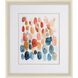 Abstract Collection Blue Framed Art