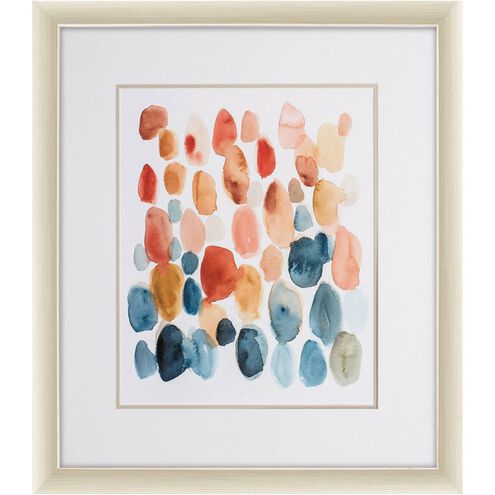 Abstract Collection Blue Framed Art