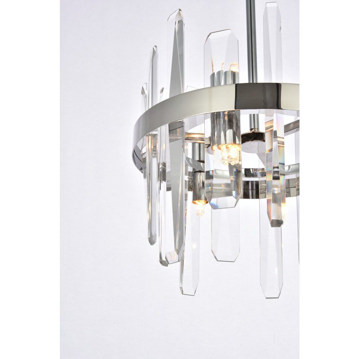 Serena 6 Light 12 inch Chrome Pendant Ceiling Light