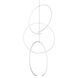 Torc LED 24.75 inch Satin White Pendant Ceiling Light