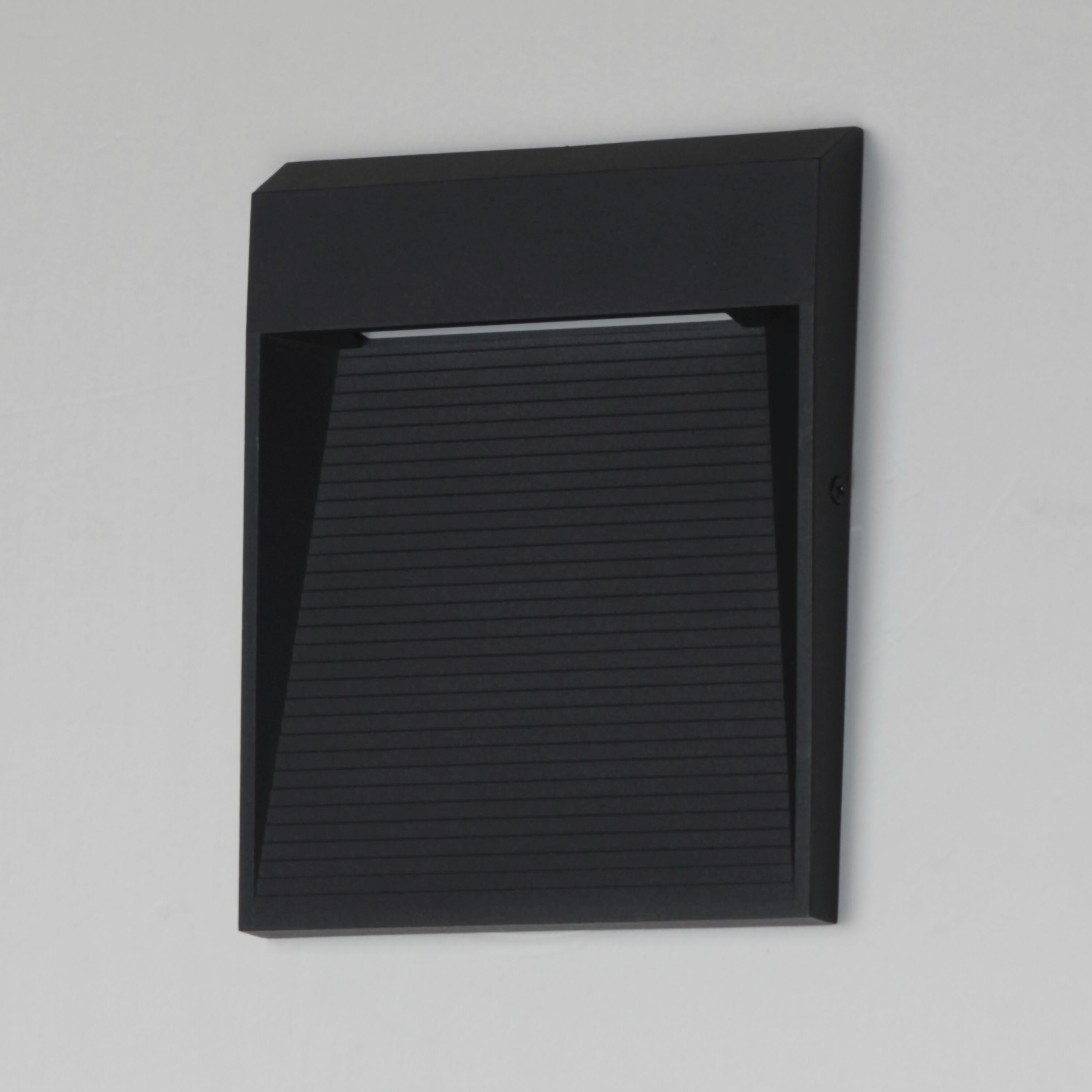 Steps LED 9.5 inch Black Outdoor Wall Mount