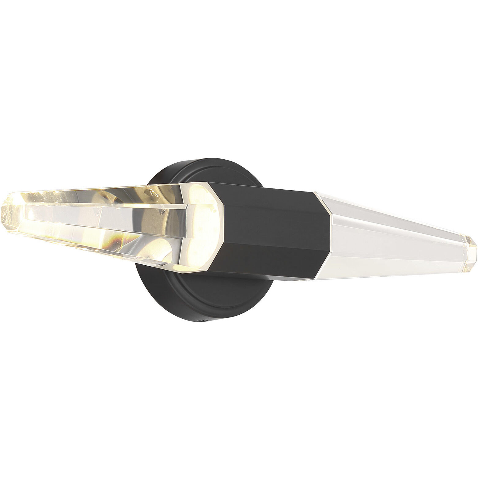 Beaumont LED 18 inch Black Lustre Bathroom Vanity Light Wall Light