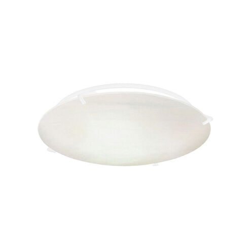 Tazza Satin Nickel 14 inch Recessed Light Shade in Matte White, Alabaster