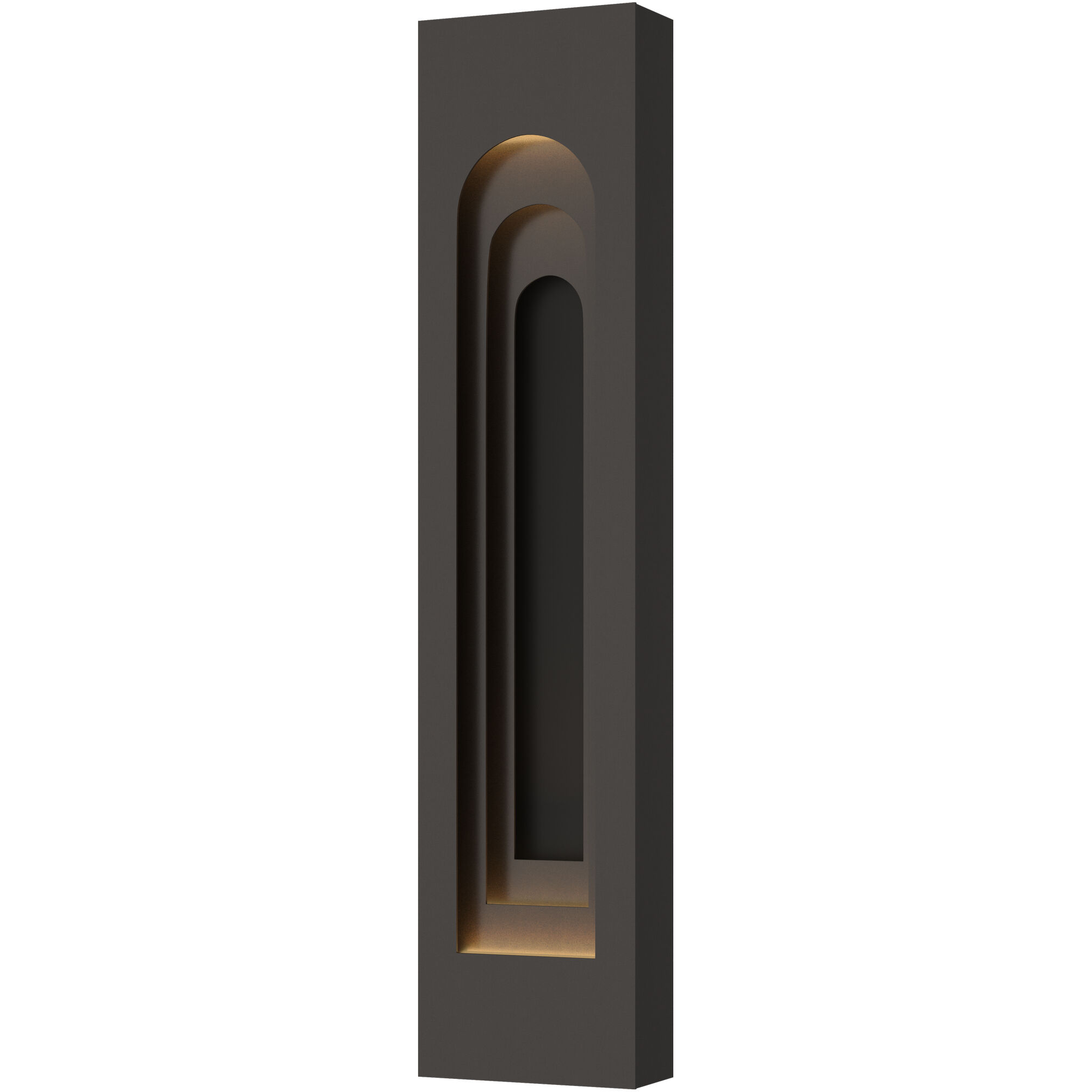 Art + Alchemy Procession Arch 2 Light 40 inch Coastal Oil Rubbed Bronze with Coastal Black Outdoor Wall Light - Open Box