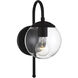 Farmhouse Outdoor Wall Lantern in Oil Rubbed Bronze