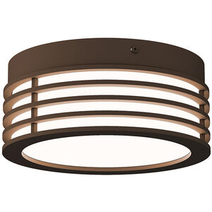Marue LED 8 inch Textured Bronze Surface Mount Ceiling Light