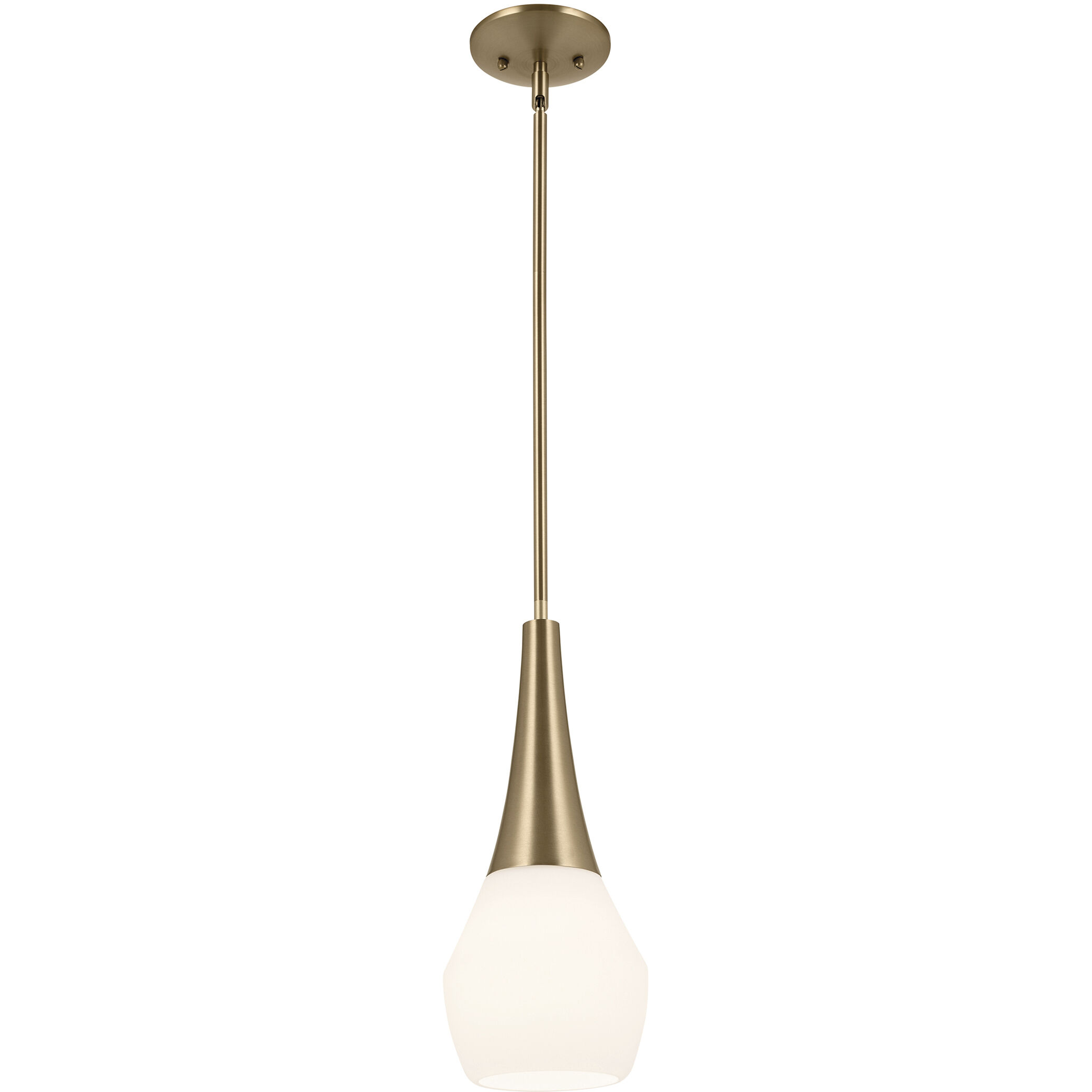 Deela LED 7 inch Champagne Bronze Pendant Ceiling Light