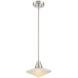 Aida LED 11 inch Satin Platinum Pendant Ceiling Light