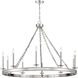 Seville 10 Light 45 inch Polished Nickel Chandelier Ceiling Light, Essentials