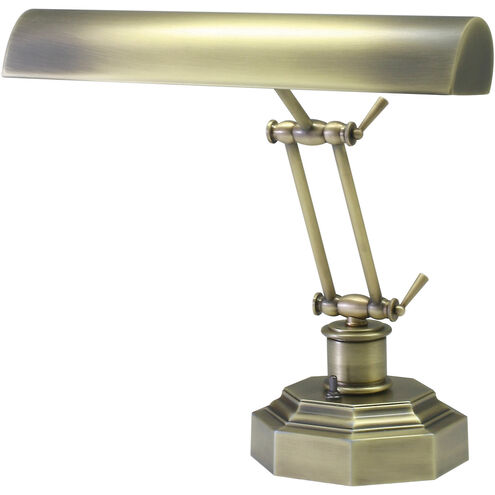 Piano/Desk 13 inch 40 watt Antique Brass Piano/Desk Lamp Portable Light in 12.5, Octagon