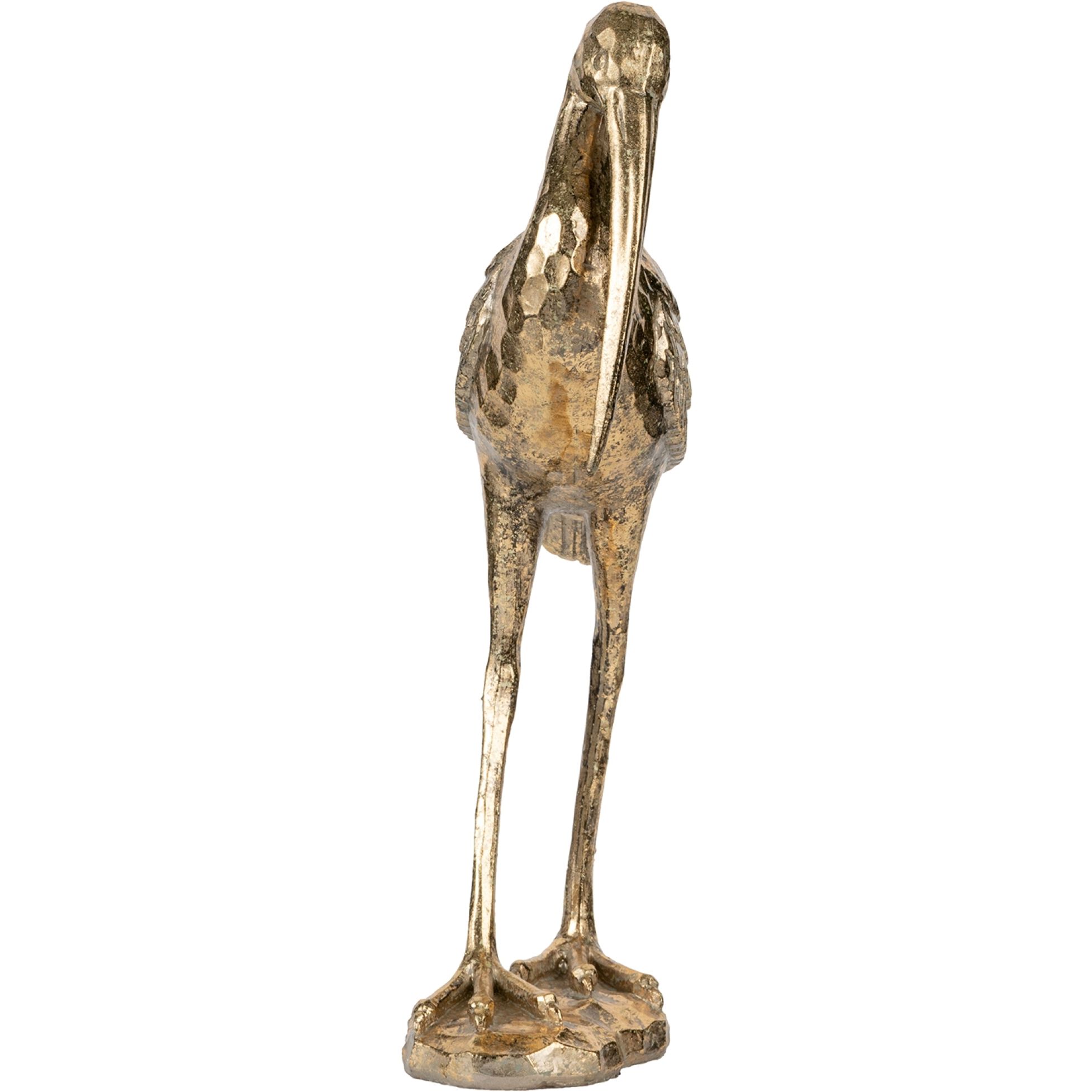 Standing Antique Gold Figurine