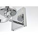 Saanvi 1 Light 5 inch Chrome Bath Sconce Wall Light