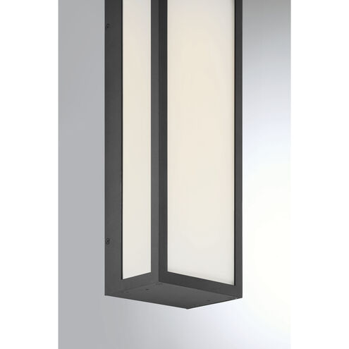 Marlborough LED 18 inch Sand Coal Outdoor Sconce