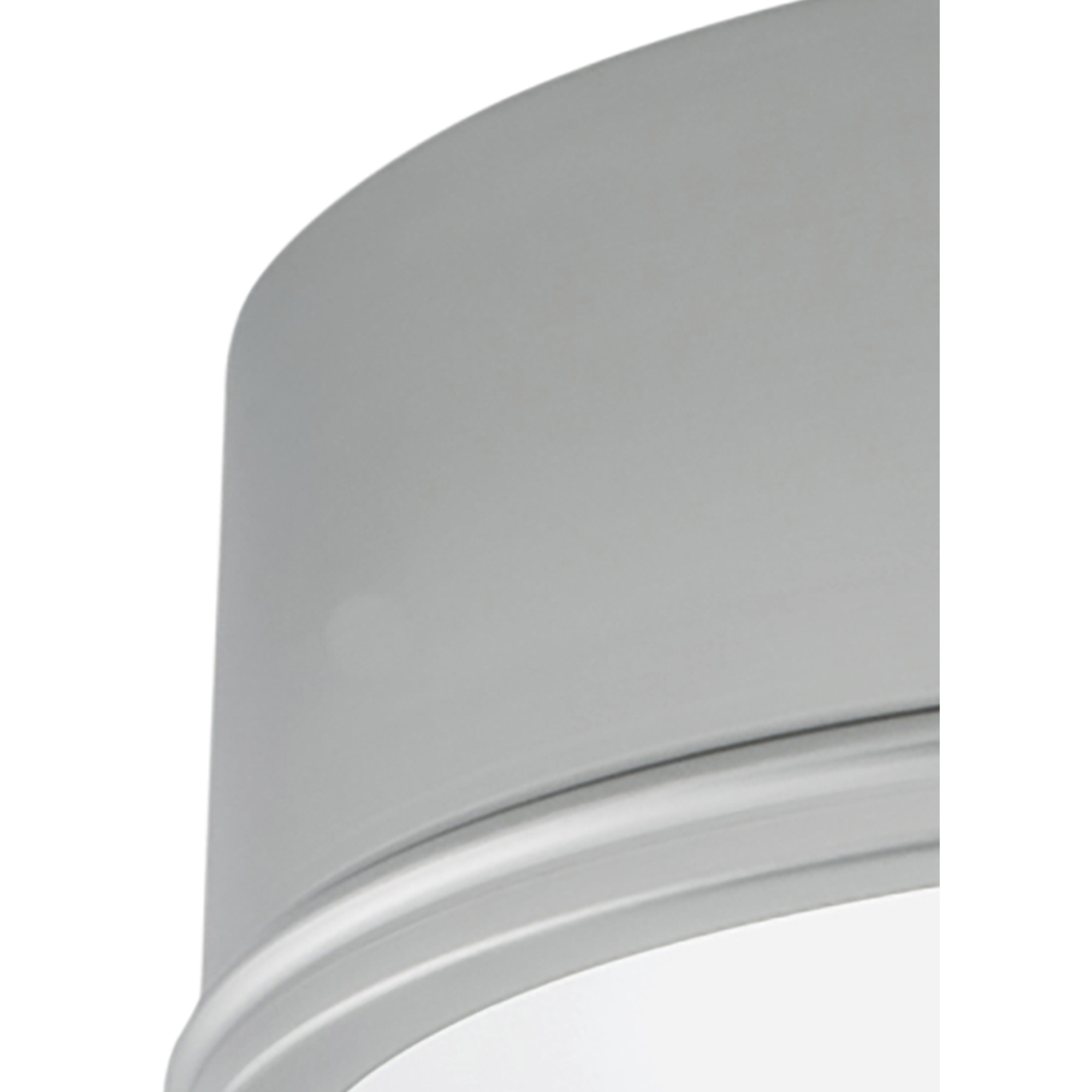 Getty 2 Light 12 inch Brushed Nickel Flush Mount Ceiling Light