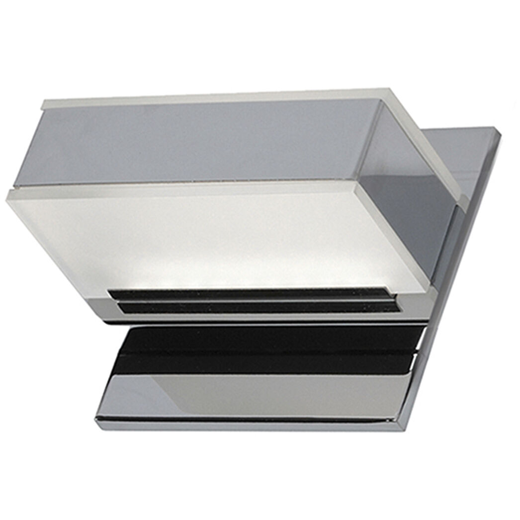 Modern LED 6 inch Polished Chrome Vanity Light Wall Light