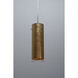 Cyrus LED 4 inch Matte Chrome Pendant Ceiling Light