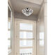 Emilia 3 Light 14 inch Black Flush Mount Ceiling Light