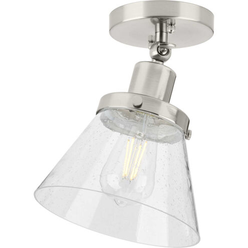 Hinton 1 Light 8 inch Brushed Nickel Flush Mount Ceiling Light
