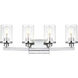 Saanvi 4 Light 25.00 inch Bathroom Vanity Light