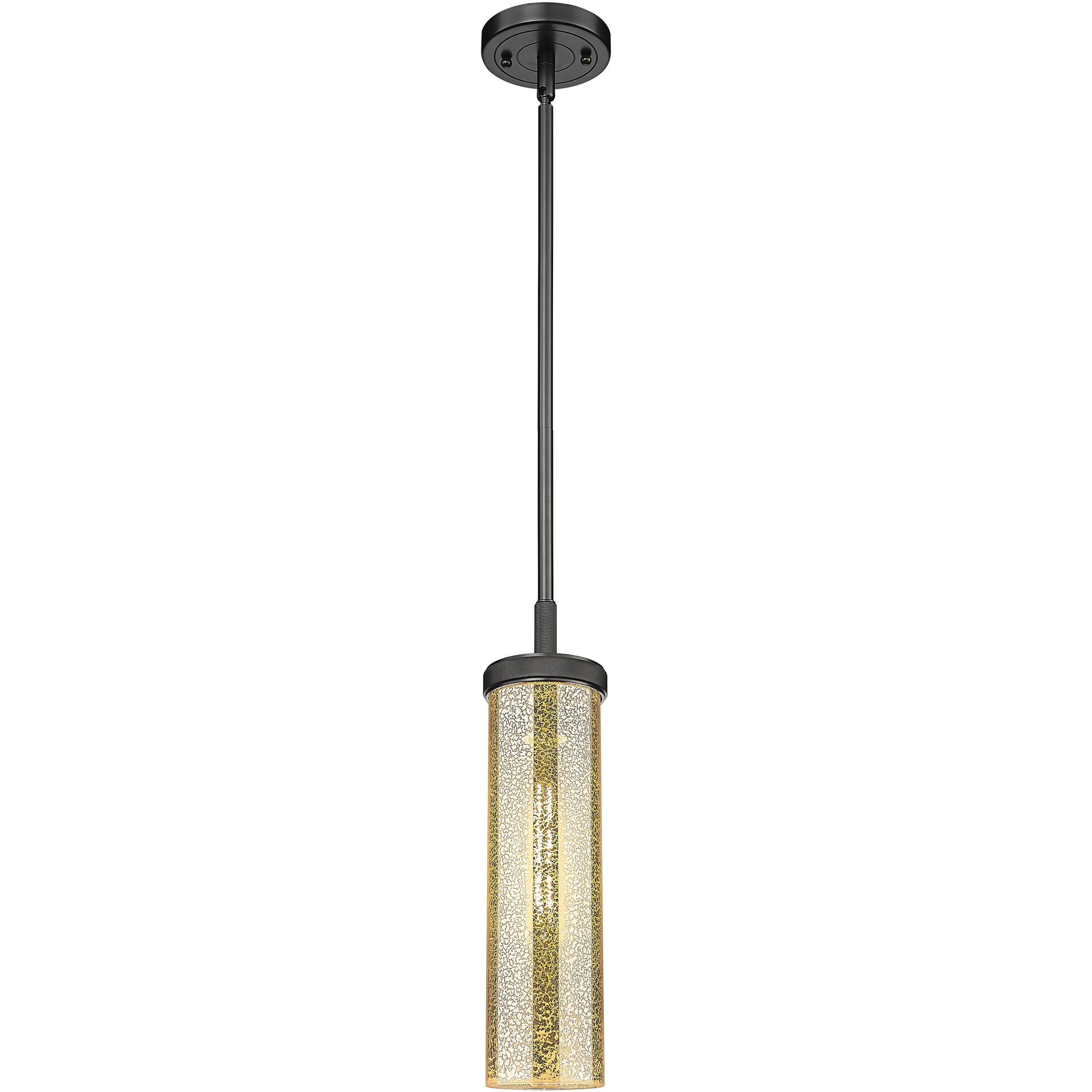 Lincoln 1 Light 4.5 inch Matte Black Pendant Ceiling Light