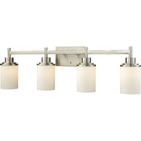 Belmar 4 Light 31 inch Brushed Nickel Vanity Light Wall Light