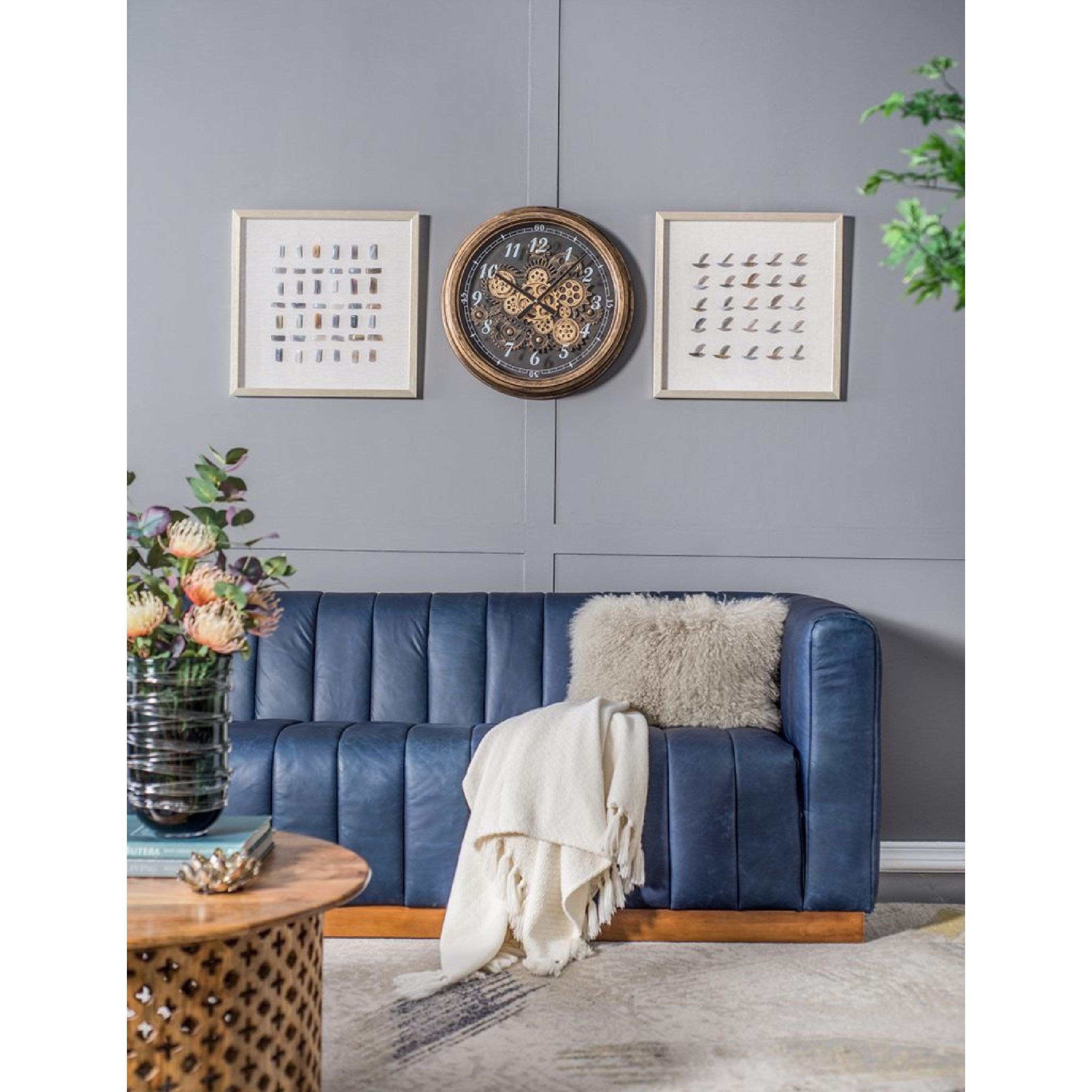 Renata Grey/White Wall Art