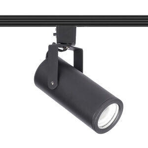 Silo 1 Light 120 Black Track Head Ceiling Light in 3500K